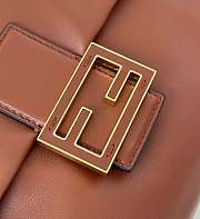Kitlife Fendi Mamma Baguette Bag Brown 26.5x18x8.5cm - 3