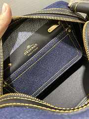 Kitlife Delvaux Coolbox Blue Denim Bag 22cm - 6
