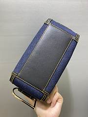 Kitlife Delvaux Coolbox Blue Denim Bag 22cm - 2