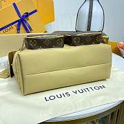 Kitlife Louis Vuitton Hobo Cargo Bag Beige M12697 34.5x19.7x27cm - 2