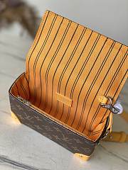 Kitlife Louis Vuitton Steamer Wearable Wallet Yellow Monogram Macassar M12811 18×11×6.5cm - 2