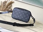 Kitlife Louis Vuitton Trocadéro Wearable Wallet Black M14253 20x13x6.5cm - 3