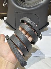 Kitlife Dior Pin Swing Bag Grey 29x9x20cm - 6
