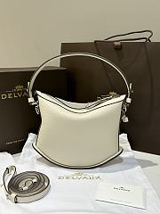 Kitlife Dior Pin Swing Bag White 29x9x20cm - 6