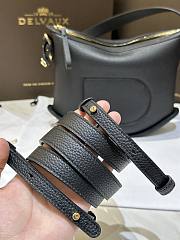 Kitlife Dior Pin Swing Bag Black 29x9x20cm - 6