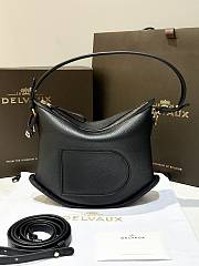 Kitlife Dior Pin Swing Bag Black 29x9x20cm - 1