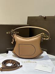 Kitlife Dior Pin Swing Bag Brown 29x9x20cm - 1