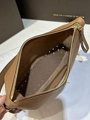 Kitlife Dior Pin Swing Bag Brown 29x9x20cm - 4