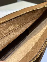 Kitlife Dior Pin Swing Bag Brown 29x9x20cm - 2