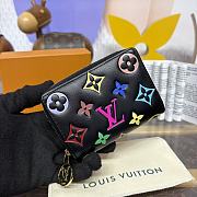 Kitlife Louis Vuitton x TM Lou Wallet Black Multicolor M13829 11.5x8.5x2.2cm - 5