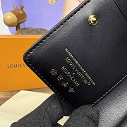 Kitlife Louis Vuitton x TM Lou Wallet Black Multicolor M13829 11.5x8.5x2.2cm - 4
