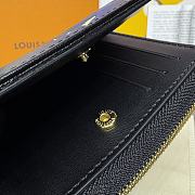 Kitlife Louis Vuitton x TM Lou Wallet Black Multicolor M13829 11.5x8.5x2.2cm - 6