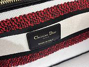 Kitlife Dior Lady Heart Butterfly Embroidery Bag 24x 20x11cm  - 4