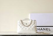 Kitlife Chanel Nano 31 Bag White 20x17.5x2.5cm - 1