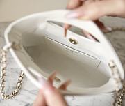 Kitlife Chanel Nano 31 Bag White 20x17.5x2.5cm - 5