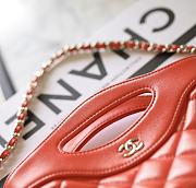 Kitlife Chanel Nano 31 Bag Orange 20x17.5x2.5cm - 3