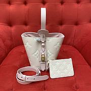 Kitlife Louis Vuitton All In BB Bag Pink M14356 16x18x12cm - 1