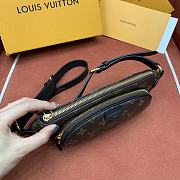 Kitlife Louis Vuitton Keepit Waist Bag Brown M14806 29x12x6cm - 3