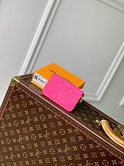 Kitlife Louis Vuitton x TM Romy Card Holder Pink M14155 12x8cm - 5