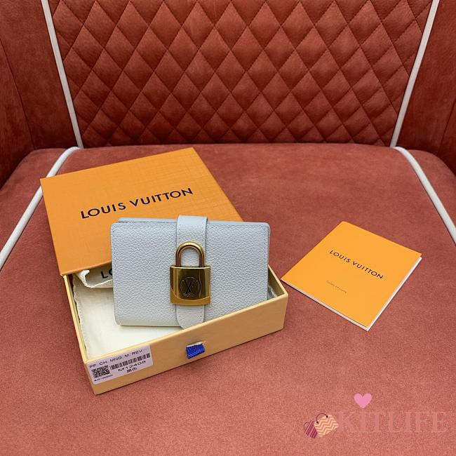 Kitlife Louis Vuitton Low Key Compact Wallet Grey M13616 11x8.5x2cm  - 1