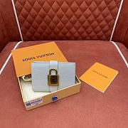 Kitlife Louis Vuitton Low Key Compact Wallet Grey M13616 11x8.5x2cm  - 1