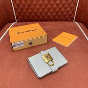 Kitlife Louis Vuitton Low Key Compact Wallet Grey M13616 11x8.5x2cm  - 4