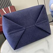 Kitlife Gucci Totissima Reversible Tote Bag Dark Blue Denim 820481 30.5x28x27cm - 5