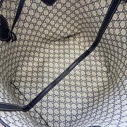 Kitlife Gucci Totissima Reversible Tote Bag Dark Blue Denim 820481 30.5x28x27cm - 3