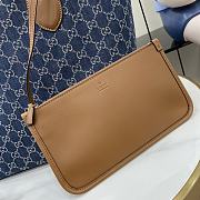 Kitlife Gucci Totissima Tote Bag Blue GG Denim 820481 30.5x28x27cm - 3