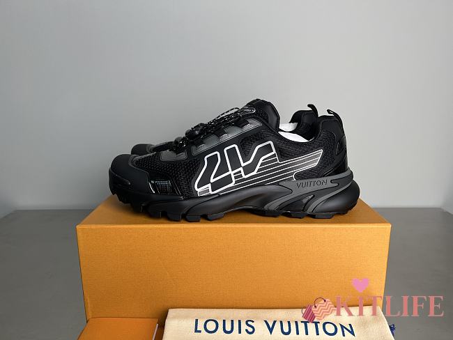 Kitlife Louis Vuitton Runner Tatic Sneakers Black  - 1