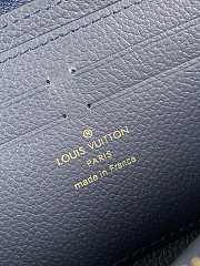 Kitlife Louis Vuitton Sarah Wallet Dark Blue M69415 19x10cm - 5
