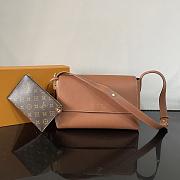 Kitlife Louis Vuitton Low Key Messenger Bag Brown M13151 30x18x12cm - 1