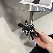 Kitlife Chanel Flower Hairband Black - 6