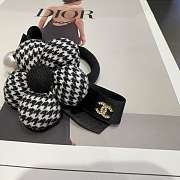 Kitlife Chanel Flower Hairband Black - 2