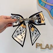 Kitlife Louis Vuitton Bow Hairpin White & Black - 6