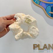 Kitlife Chanel Hair Rubber Band White - 6