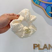 Kitlife Chanel Hair Rubber Band White - 5