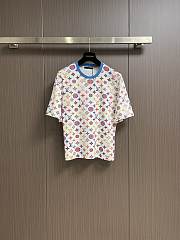 Kitlife Louis Vuitton Clorful Jacquard T-shirt - 1