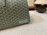Kitlife Goyard Khaki Green Boston Travel Bag 50ⅹ25ⅹ30cm - 5