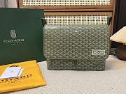 Kitlife Goyard Khaki Green Capetien Messenger Bag 35x25x13cm   - 1