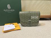 Kitlife Goyard Khaki Green Belvedere Bag 22x15x6.5cm - 1