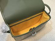 Kitlife Goyard Khaki Green Belvedere Bag 22x15x6.5cm - 4
