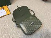 Kitlife Goyard Khaki Green Belvedere Bag 22x15x6.5cm - 6