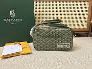 Kitlife Goyard Khaki Green Cap-Vert Camera Bag 23x7x13cm - 1
