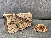 Kitlife Valentino VLogo Signature Beaded Calfskin Shoulder Bag Beige 20x11x5cm - 6