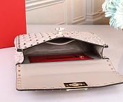 Kitlife Valentino Garavani Rockstud Spike Bag Grey 23x16x6.5cm - 2