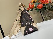 Kitlife Louis Vuitton x TM Boulogne Bag Cherry Blossom Monogram Canvas Brown M13265 29x16x 9.5 cm - 5