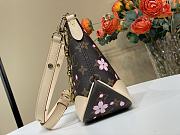 Kitlife Louis Vuitton x TM Boulogne Bag Cherry Blossom Monogram Canvas Brown M13265 29x16x 9.5 cm - 4