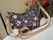 Kitlife Louis Vuitton x TM Boulogne Bag Cherry Blossom Monogram Canvas Brown M13265 29x16x 9.5 cm - 2