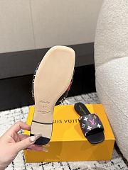 Kitlife Louis Vuitton x TM Slides Black Multicolor - 6